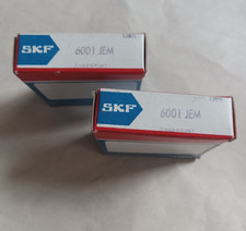 SKF 6001 JEM Ball Bearing Deep Groove 12mm ID X 28mm OD X 8mm W Pack of 2 