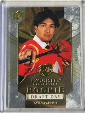 2025-26 Black Diamond Exquisite Collection Draft Day Gold #RDD-ZP Parekh 2/75