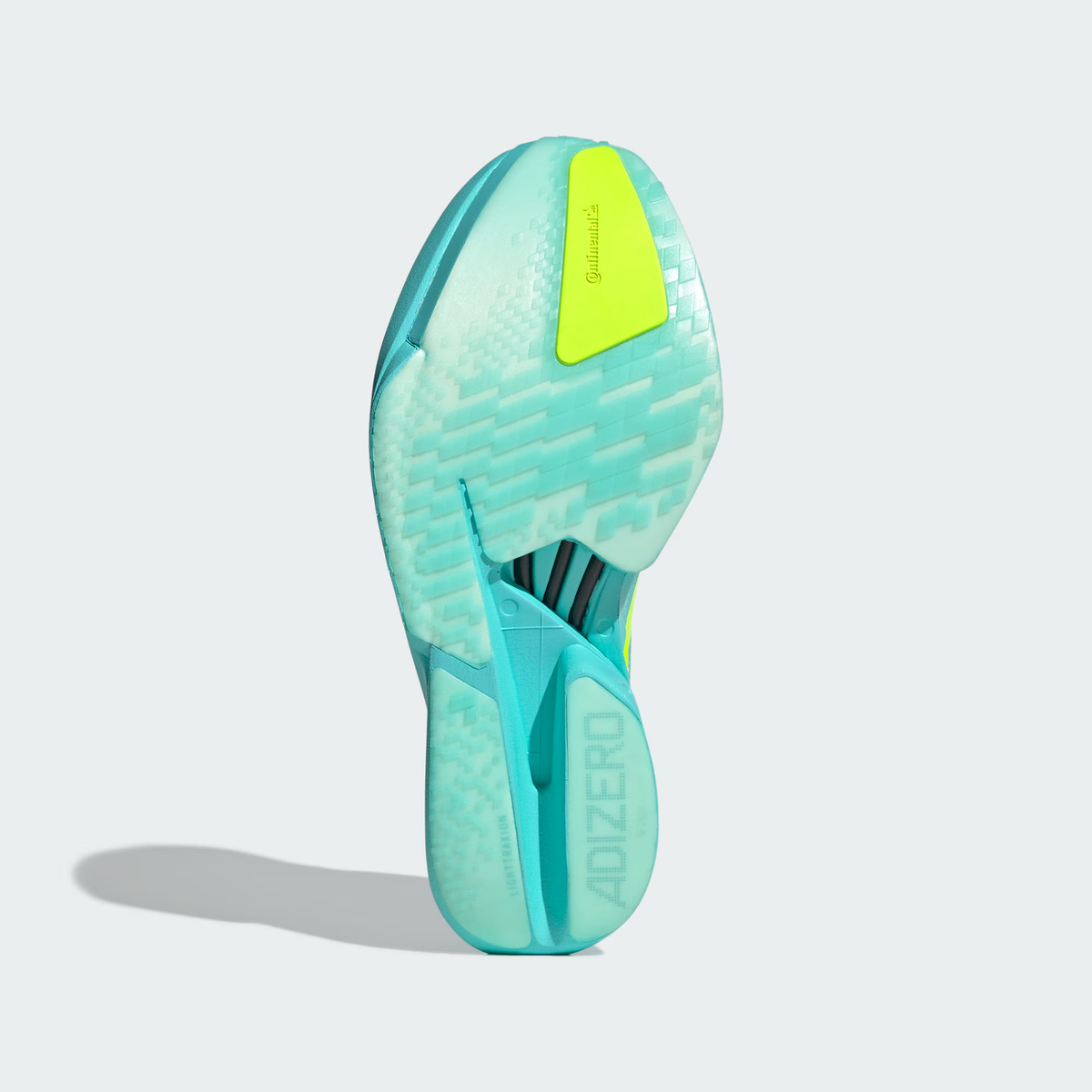 Size 11 - adidas Adizero Adios Pro 4 Flash Aqua Lucid Lemon 