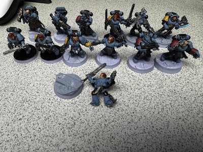 Space Wolves x13 Firstborn Marines Varying Conditions - CHECK PHOTOS + DESCRIPT!