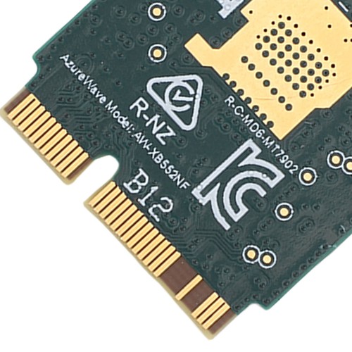 WiFi 6E Wireless Card M.2 NGFF BT 5.2 4200Mbps Tri Band 2.4Ghz 5Ghz 6Ghz Net NEW - Afbeelding 12 van 12