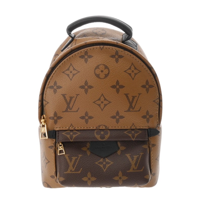 Louis Vuitton Monogram Reverse Mini Palm Springs Backpack Brown M42411 Old Model
