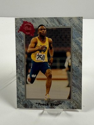 1991 Classic Draft Picks - LP's Limited Print #LP4 -  Track Star