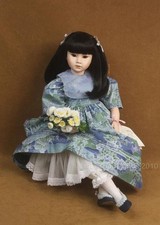 Pauline's Asian Girl Doll 21" Ariel Limited ED W Wrist Tag Hong Kong Collectors
