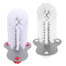 2 Pcs Turtle Cleaning Brush Aquarium for Turtles Suction Cup Scrubbing Brushes