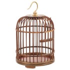 Hanging Bird Cage Wooden Bird Cage Decor Parrot Cage Vintage Bird Cage
