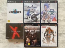 SONY PS 1 2 Xenogears Xenosaga Episode ZOE Anubis set from Japan