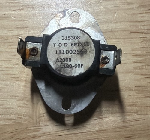 Trane 111002563 Limit Switch 315308 L180-60F THT03063 USED **TESTED**