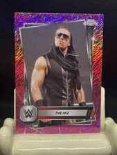 THE MIZ 2025 Topps Chrome WWE Wrestling PINK SHIMMER Refractor sp #141 RAW
