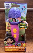 Dora the Explorer Rainforest Rhythms Microphone Toy 15 Sounds READ