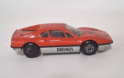 Matchbox Ferrari Car 308 GTB Red Black #70 Vintage 1981 | eBay
