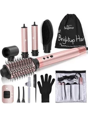 Brightup Air Style 3030, Air Professional 5-in-1 Hair Dryer Brush