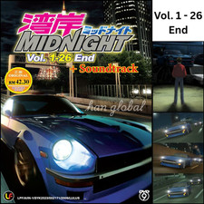 DVD Wangan MIDNIGHT Vol.1-26 End  Soundtrack Anime English Subtitle All Region