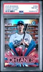 150854737 Shohei Ohtani 2025 Bowman #HS-4 Hobby Stars Chrome PSA 8