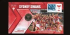 Australian $1 PNC Commemorative  Sydney Swans AFL Premiers  Postmark 26 OCT 2012