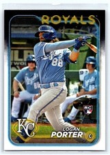 2024 Topps Series 2 - Logan Porter #666 (RC)