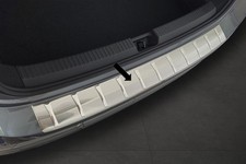 Ladekantenschutz Edelstahl silber passend für Skoda Superb IV Liftback 11.2023-