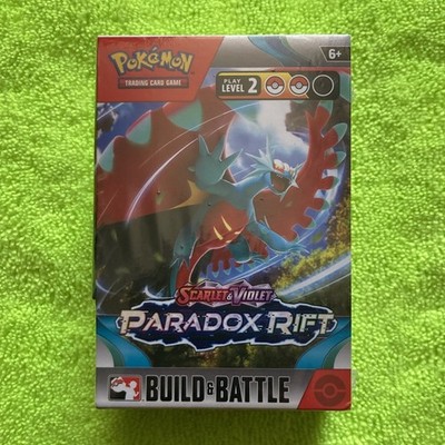 Pokémon TCG Paradox Rift Build & Battle Kit Roaring Moon Promo 40 Cards