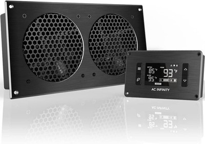 AC Infinity AIRPLATE T7, Quiet Cooling Fan System 12'' with Thermostat... 