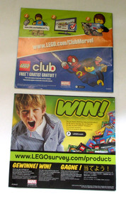 Two Lego Marvel Super Heroes Spider-Man Daily Bugle  Instruction Manuals Only