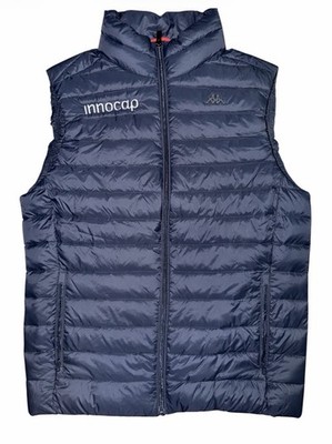Robe di Kappa Innocap Corporate Branded Puffer Vest Mens Size Large Navy Blue