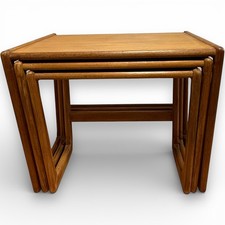 Mid Century Teak Nest of Three