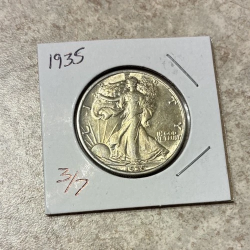 1935 Liberty Walking Half Dollar 50C Silver Business Strike US Coin 3of7 Listed