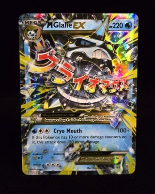 Pokémon TCG - M GLALIE EX - 35/162 - HOLO ULTRA RARE - XY
