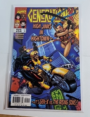 1999 Marvel Generation X #54 Direct Edition Dodson Faerber Jubilee 8.5 VF+