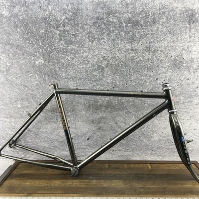 Vintage Schwinn High Sierra Frame Set 19in Black Chrome 4130 MTB Mountain  Bike
