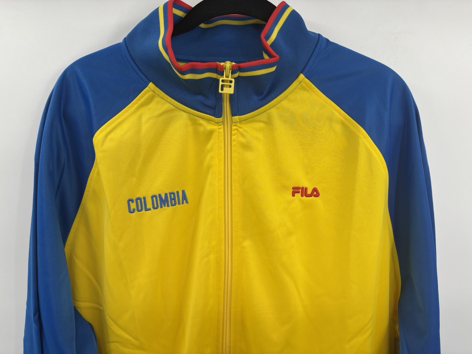 FILA Columbia Track Jacket Full Zip Men’s Size 2XL Soccer NEW thumbnail 2