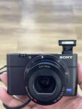 90%NEW-Sony RX100 20.2 MP 3.6 x Compact Digital Camera w/Charger & Card&Battery