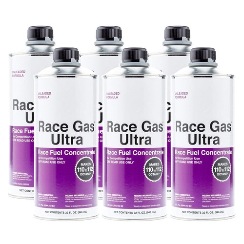 Pack De 12 Bouteilles Concentré Carburant RACE-GAS ULTRA - 32 Oz Chaque - Pour Course