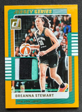 2025 Donruss WNBA - Breanna Stewart Jersey Series Gold #74 /10 (MEM)