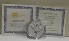 2022 Germania Mint 5 Mark 999 Silver 1 oz Medal Round Linden Leaf