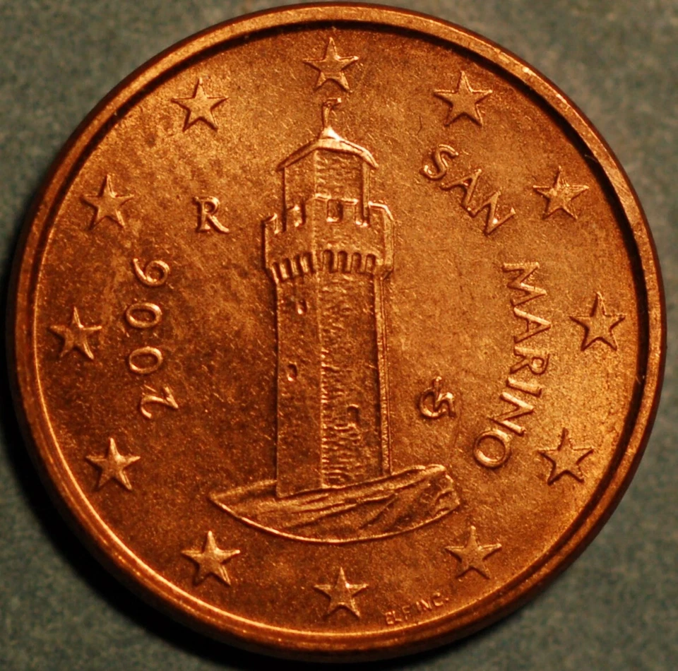 San Marino 1 Euro Cent 2006 KM#440 - Image 2 of 2