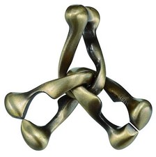 Hanayama Level 6 Cast Metal Brain Teaser Puzz...
