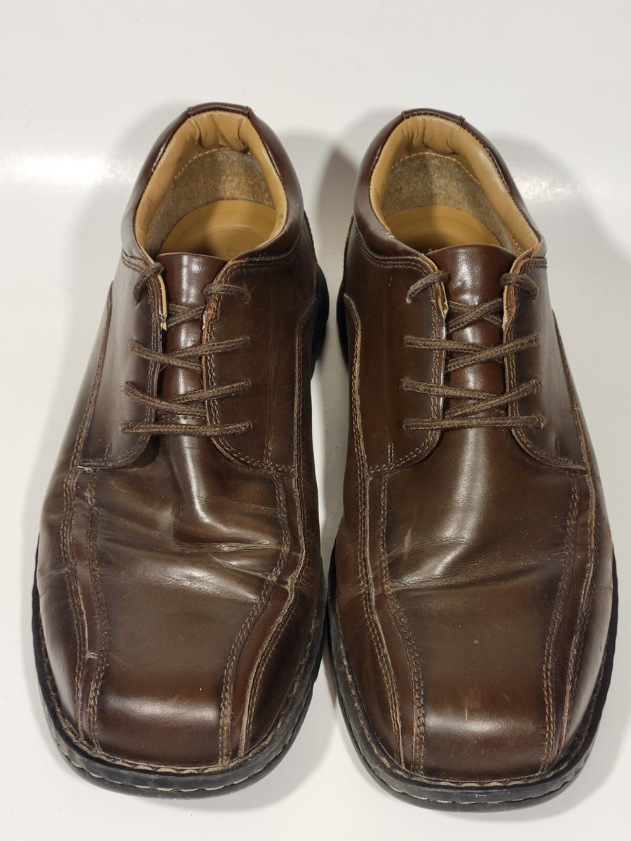 Dockers Mens 9 Med Trustee Leather Oxford Dress Shoe Brown  display picture 3