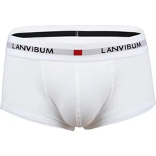 Men's Leisure Low Waist Boxer Briefs Men's Simple Soft Underwear