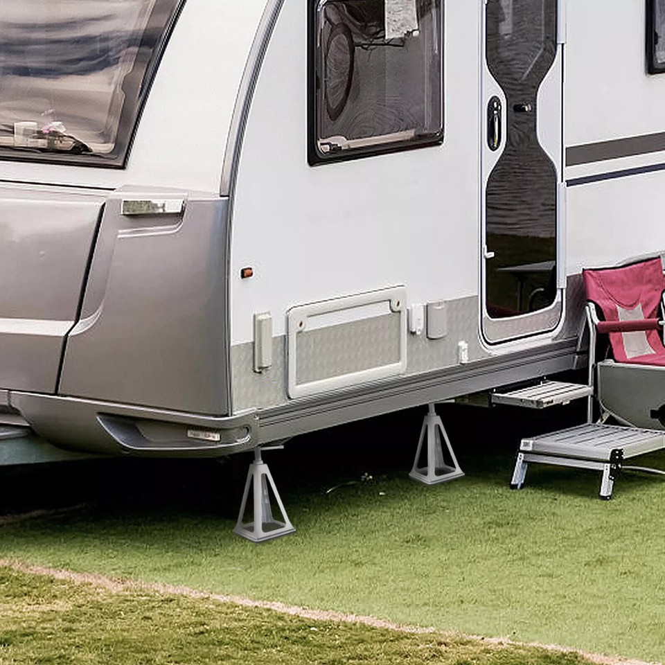 RV Stack Jacks Trailer Stabilizer Travel Camper Leveling Jack 4 Pack US