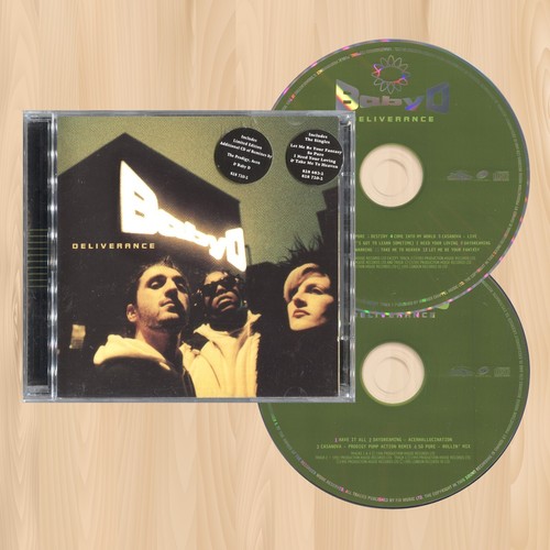 +4 BONUS TRACKS---- BABY D Deliverance 2CD SET So Pure (Rollin' Mix) ANTIX 0307