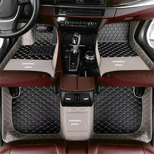 Für Chevy Alle Modelle Luxus Custom Fußmatten Wasserdichte Anti-Rutsch Teppiche - Bild 1 von 34