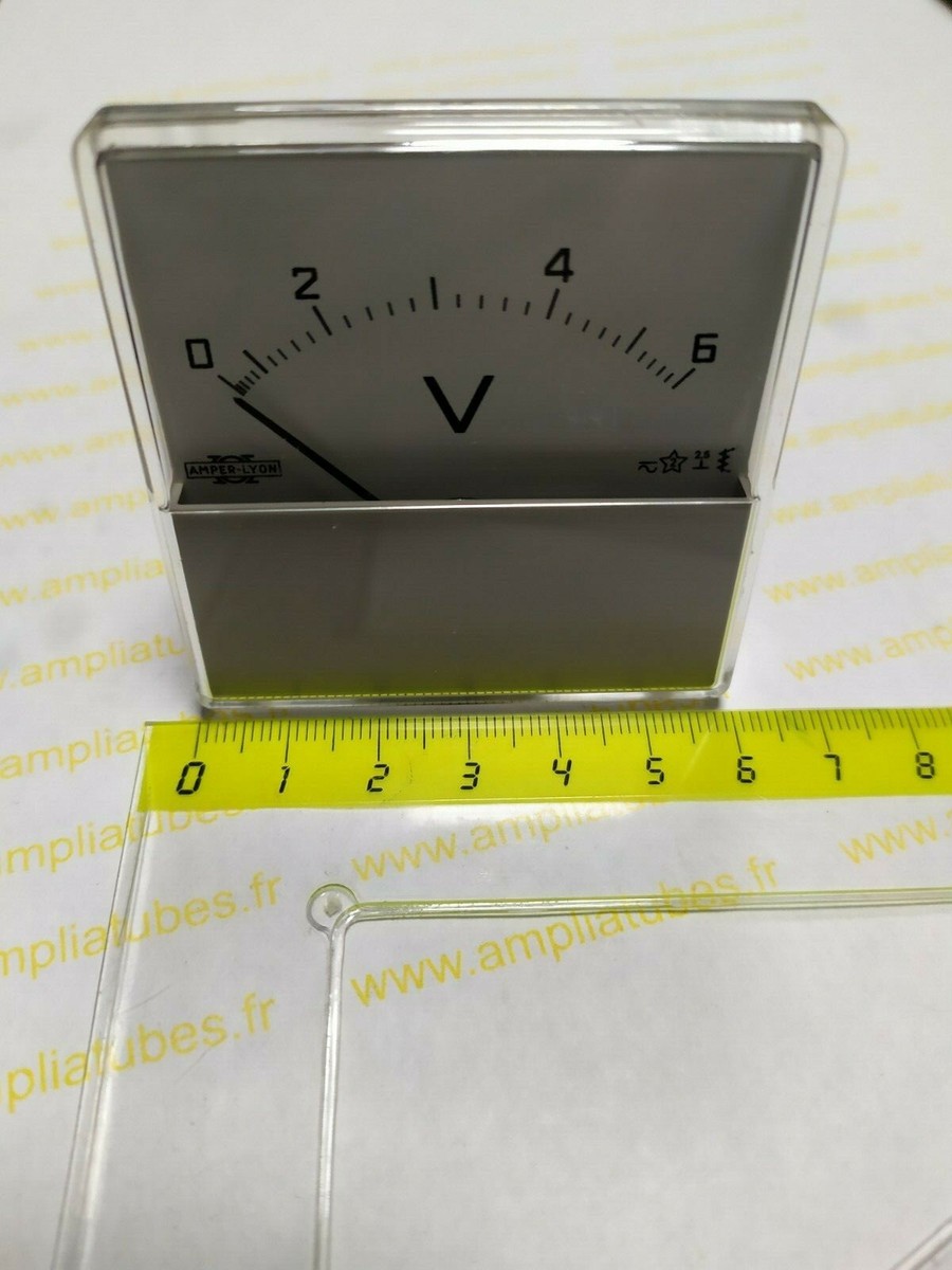 Lot De 6 Galvanomètres Vintage – Instruments De Mesure – Occasion