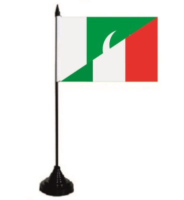 AZ FLAG - Tischflagge Nigeria - 15x10 Cm Goldene Sp Produktbild-Vorschau 7