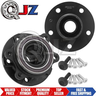 [2-Pack] BR930817K E-Coated FRONT Wheel Hub Kit for 2012-2015 Audi A6 Quattro