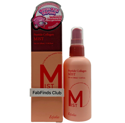 Korean Esfolio Peptide Collagen Facial Mist Hydration Glowing Skin