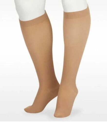 Juzo Khaki Cotton Support Socks 2115 Size IV - L
