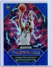 2021-22 Panini Prizm Draft JAMES BOUKNIGHT Blue Shimmer FOTL RC Fireworks 3/13