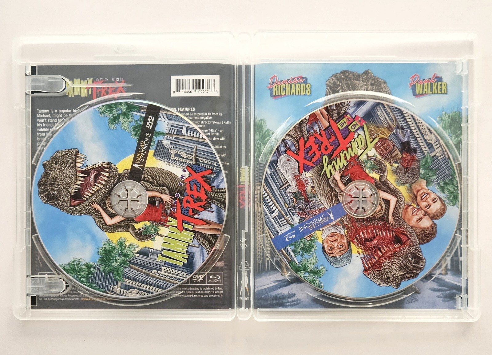 Tammy and the TRex With Lenticular Slipcover BluRay + DVD Vinegar