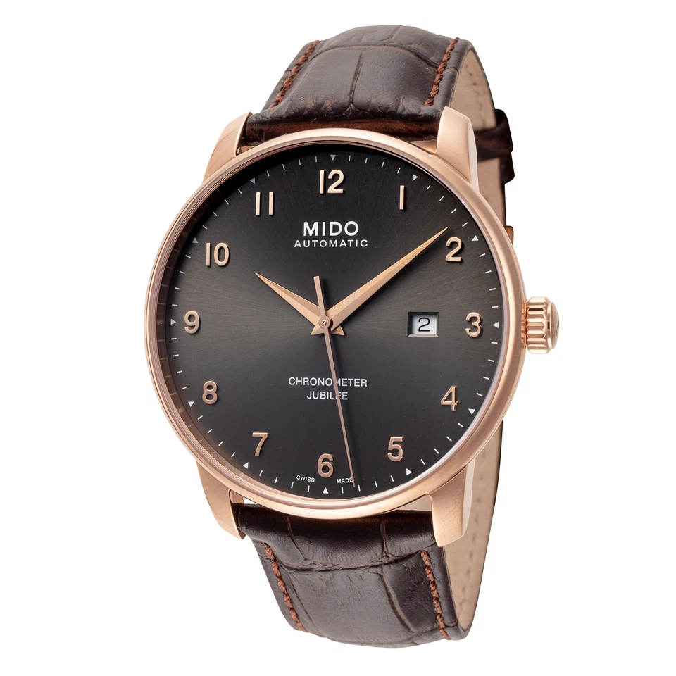 Mido Men's Baroncelli Jubilee 42mm Automatic Watch M0376083606200